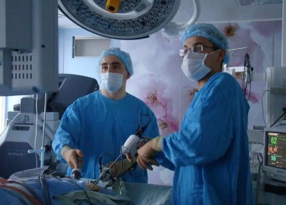 Méthode chirurgicale pour traiter la prostatite